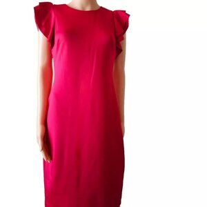 New Tommy Hilfiger red dress size 4, ideal for work, party, formal.